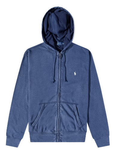 Sweatshirt Polo by Ralph Lauren Spa Terry Zip Hoody Mørkeblå | 710706348011
