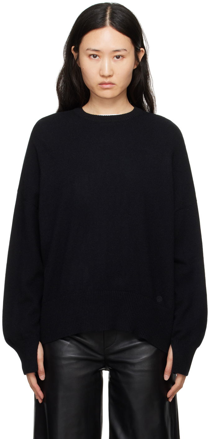Sweater Loulou de Saison Loulou de Saison Anaa Sweater Sort | ANAA