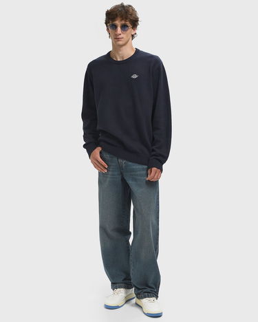 Sweater Dickies Summerdale Crewneck Sweater Mørkeblå | DK0A87OPL181, 2