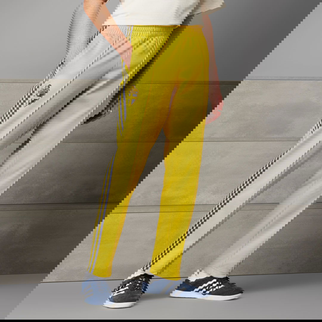 Joggingbukser adidas Performance Real Madrid Beckenbauer Tracksuit Bottoms Gul | IT7800, 0
