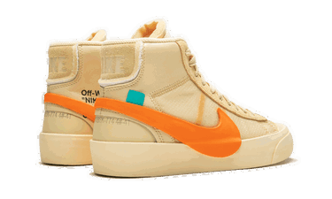 Sneakers og sko Nike Off-White x Blazer Mid "All Hallows Eve" Beige | AA3832-700, 3