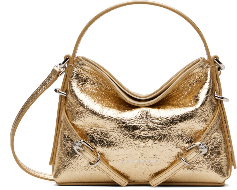 Håndtaske Givenchy Givenchy Nano Voyou Bag Metalisk | BB60NHB1ZB279