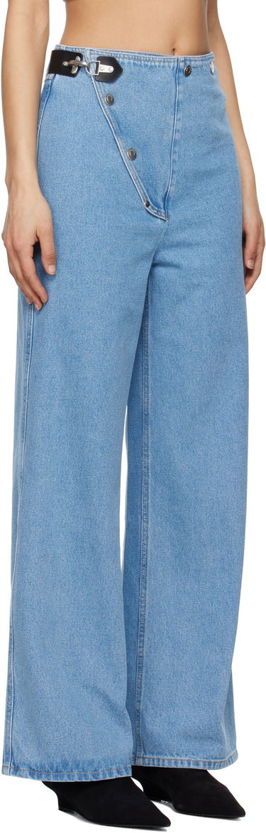 Jeans Nanushka Nanushka Makena Wide Leg Jeans Blå | NW25RSPA09353, 1