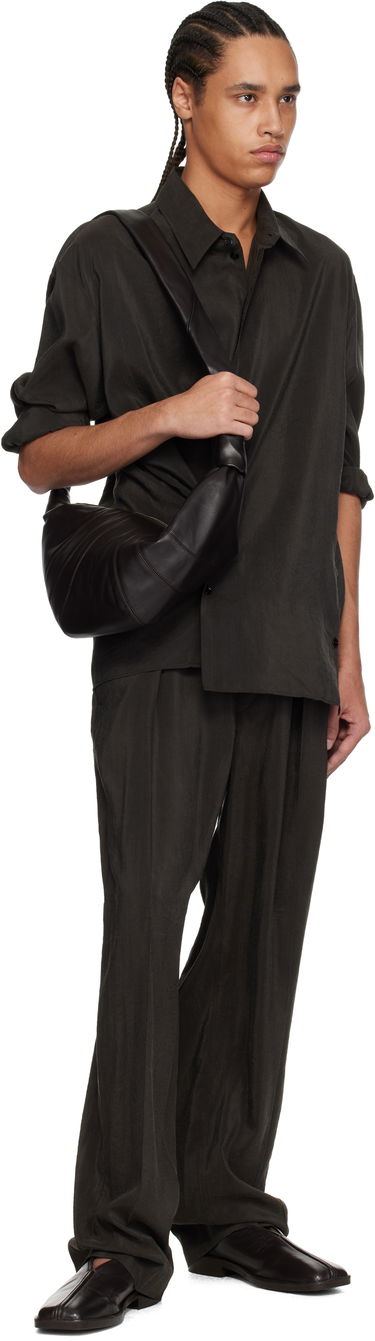 Bukser LEMAIRE Lemaire Belted Relaxed Trousers Sort | PA1196 LF1308, 3