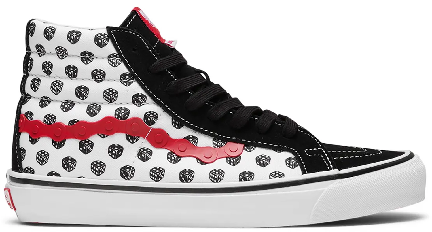 Sneakers og sko Vans Sk8-Hi Bodega BMX Hvid | VN0A4BVBTHA, 0