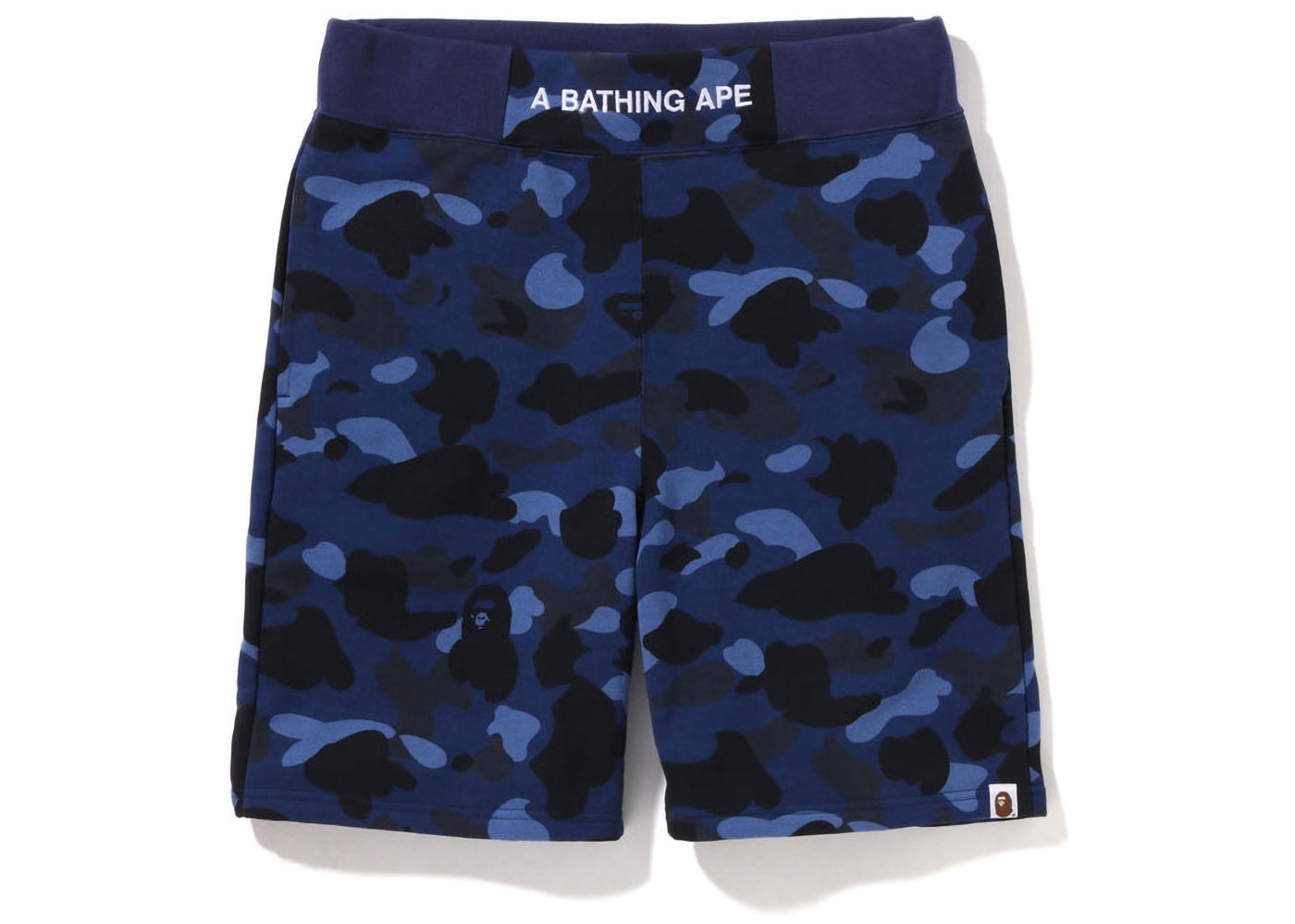 Shorts BAPE Color Camo Sweat Shorts Mørkeblå | 1I80-153-001, 0