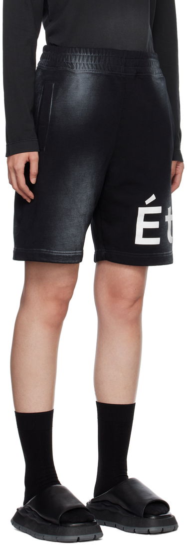 Shorts Études Exclusive Tempera Black Shorts Sort | H22MX400OC17BK, 4