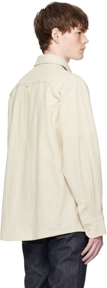 Skjorte A.P.C. A.P.C. Basile Overshirt Beige | COGEV-H02709, 2