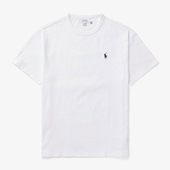 T-shirt Polo by Ralph Lauren Heavyweight Tee Hvid | 710811284002, 1