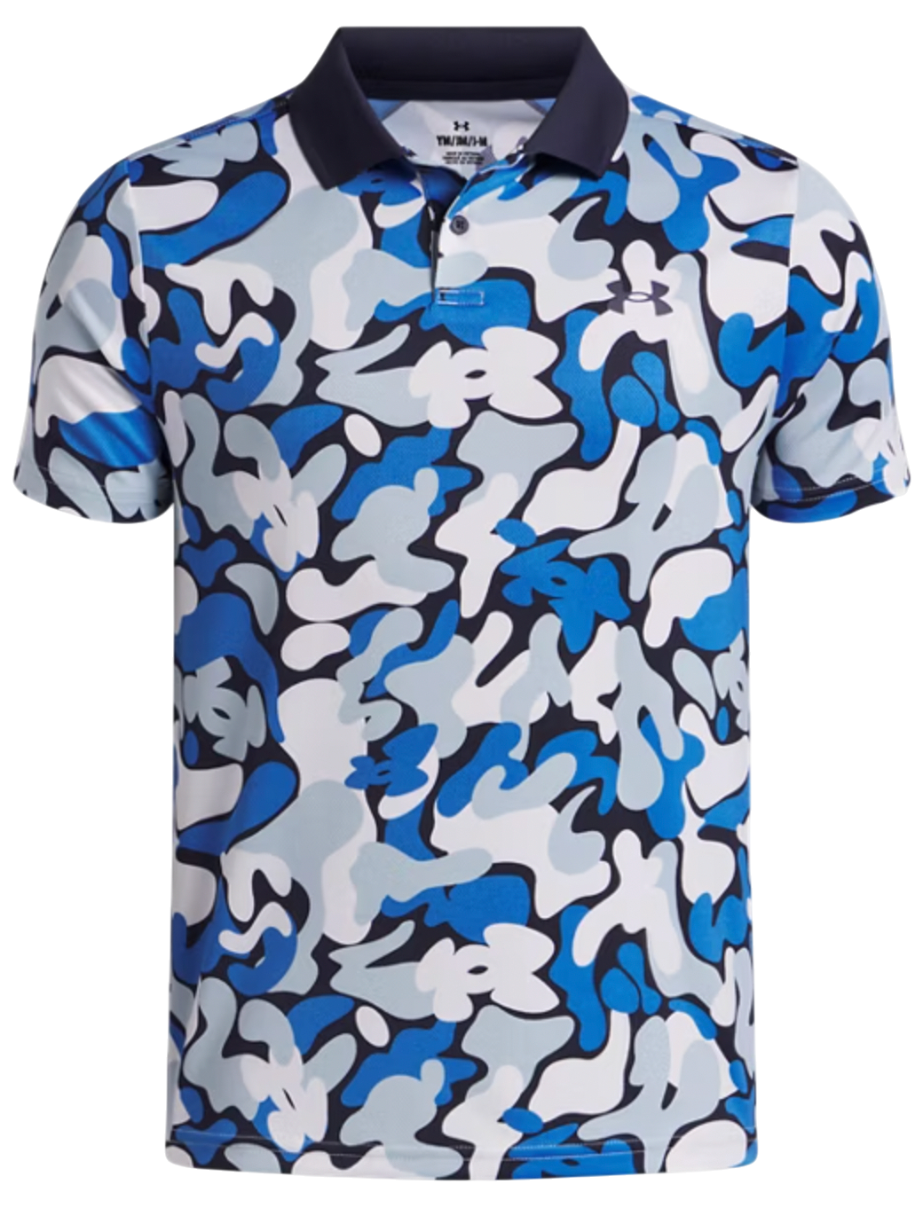 Polo skjorte Under Armour UA Matchplay Printed Polo Flerfarvet | 1377349-412, 0