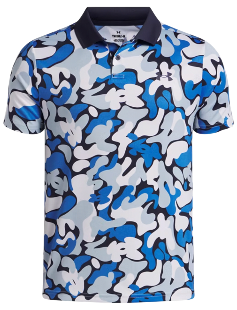 Polo skjorte Under Armour UA Matchplay Printed Polo Flerfarvet | 1377349-412
