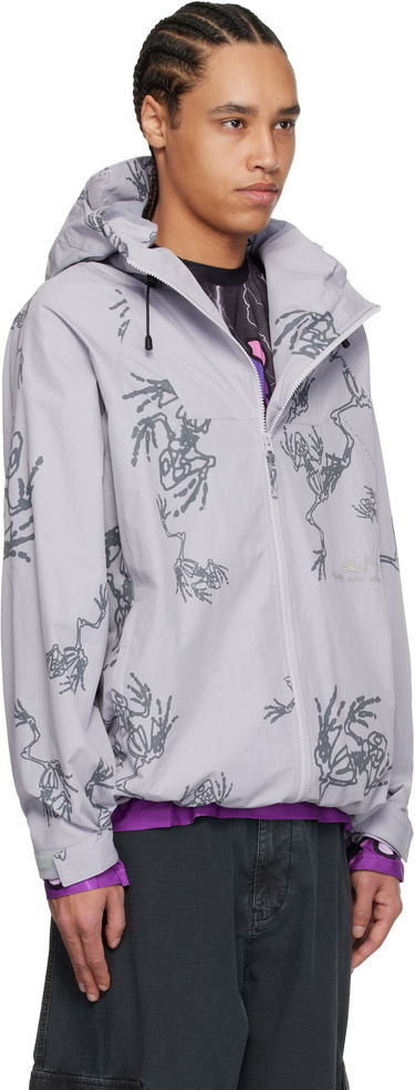 Vindjakke Perks And Mini Perks and Mini Dem Bones Lightweight Jacket Grå | 39192, 1