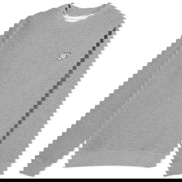 Sweater MAISON KITSUNÉ Patch Comfort Crew Sweat Grå | MM00316KM0307-H131, 0