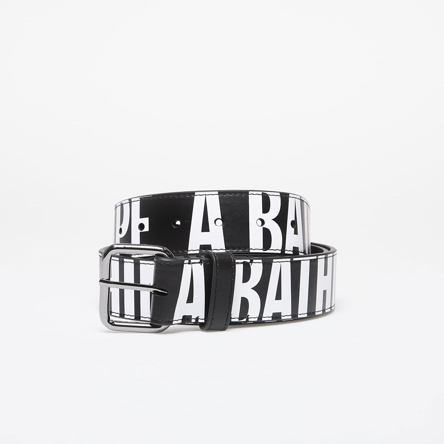 Bælter BAPE A BATHING APE Debossed Logo Belt Black Universal Sort | 001BTK201302M BLK, 0
