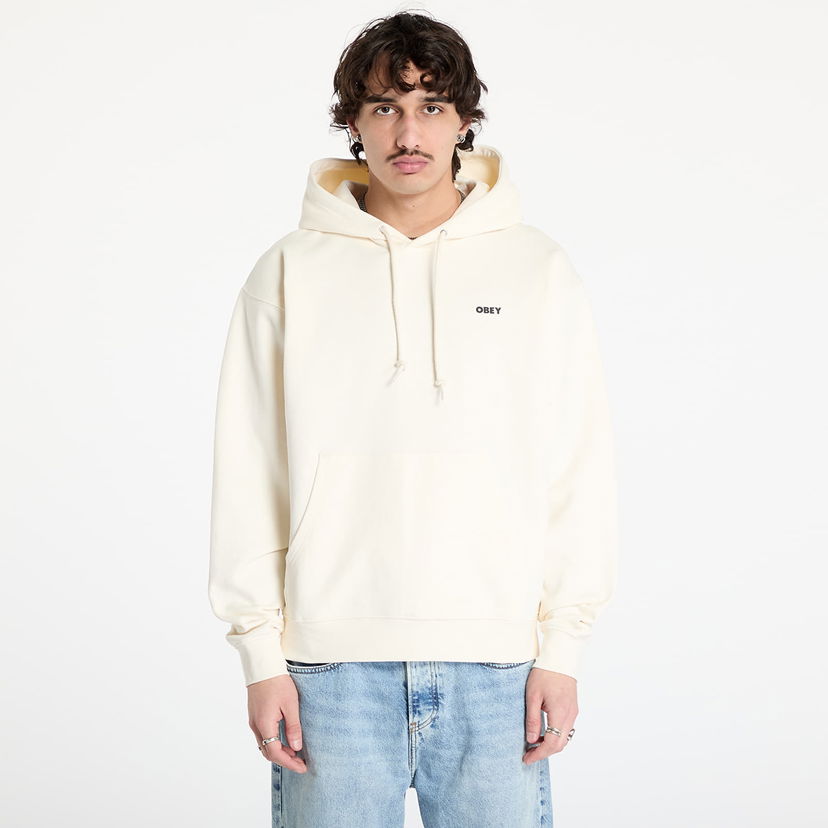 Sweatshirt OBEY OBEY Bold Eye Hoodie Hvid | 117464051-UBL