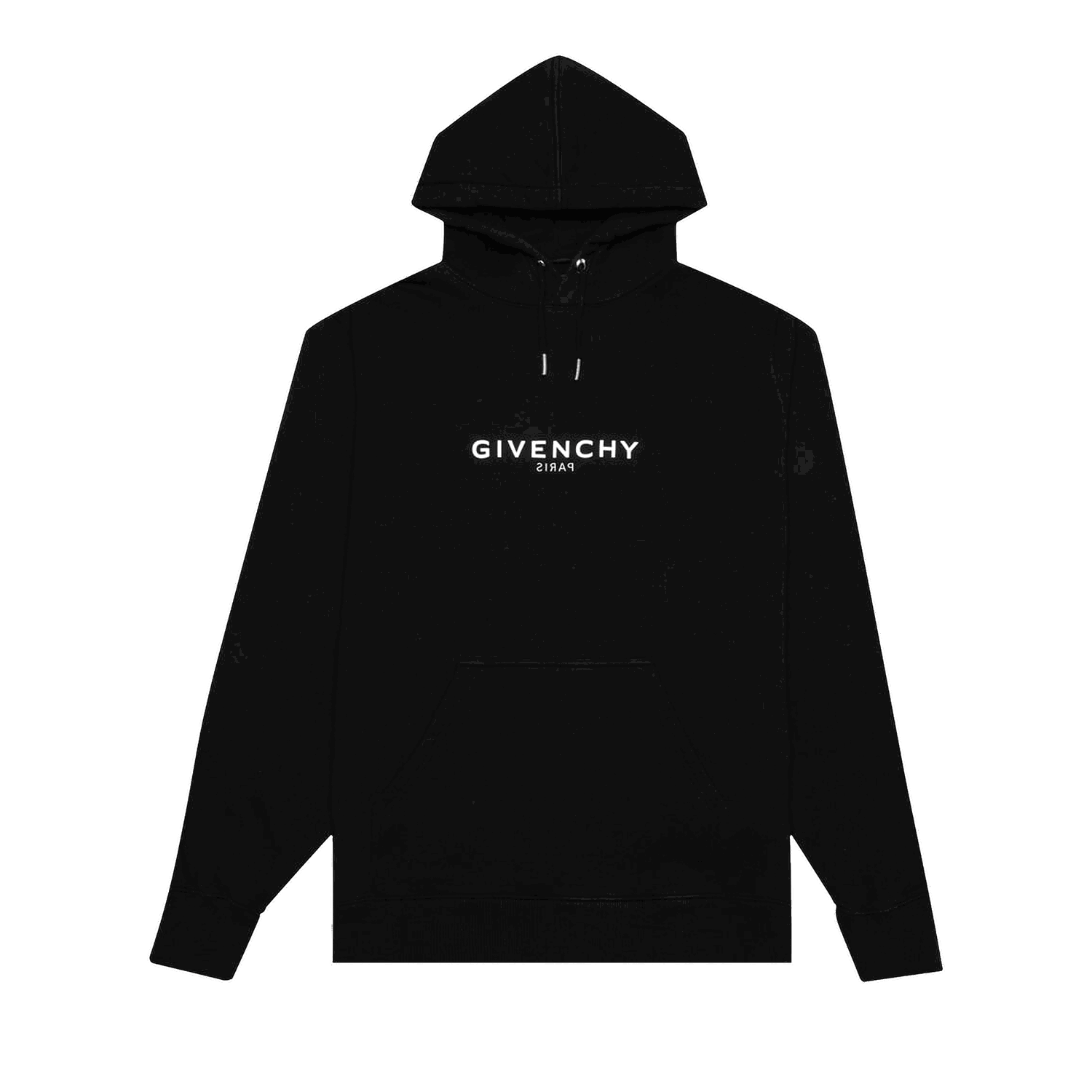 Sweatshirt Givenchy Classic Fit Hoodie With Reverse Print Sort | BMJ0GD3Y78 001, 0