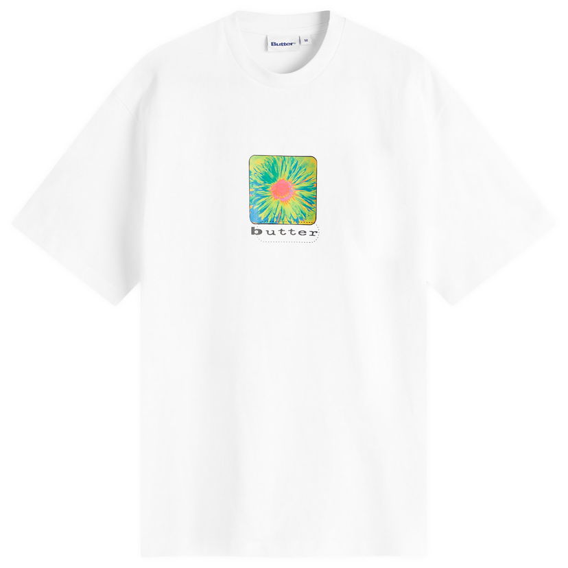 T-shirt Butter Goods Goods Daisy T-Shirt Hvid | BG252115-WHT
