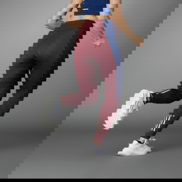Leggings adidas Originals Own the Run Bourgogne | is9916, 4