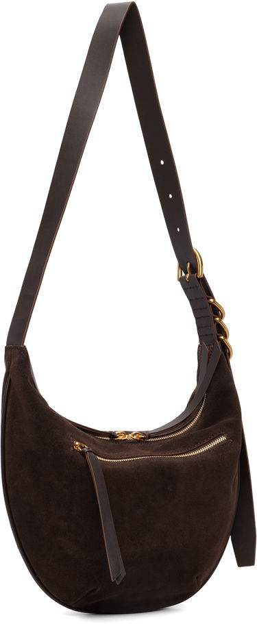 Skuldertaske rag & bone rag & bone Mercer Medium Suede Shoulder Bag Brun | SD100902, 2