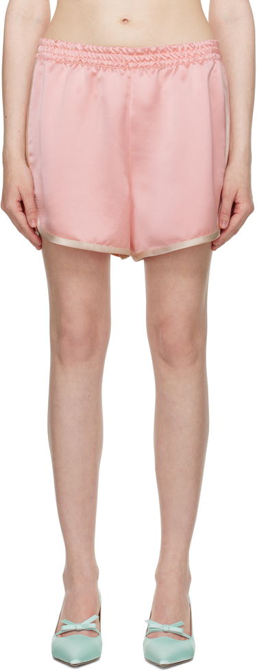 Shorts Anna Sui Anna Sui Satin Shorts Lyserød | 325D40, 0