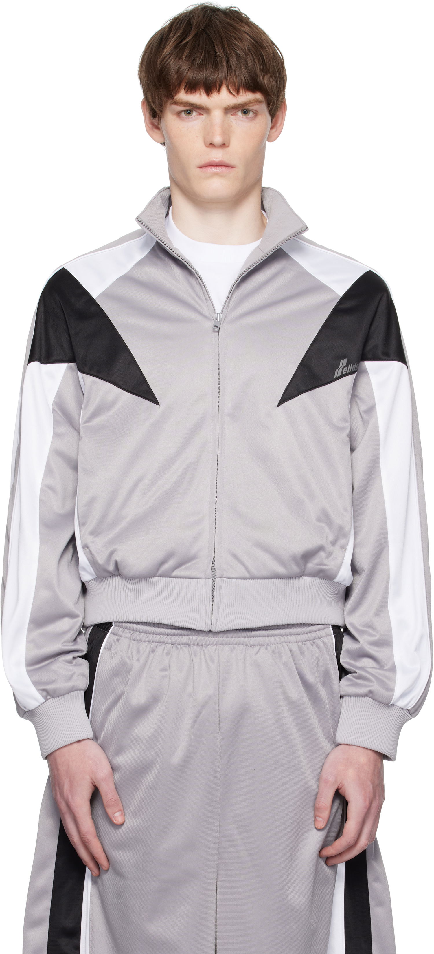 Jakke We11done We11done Se11done Track Jacket Grå | WD-TJ2-25-843-U-SV, 0