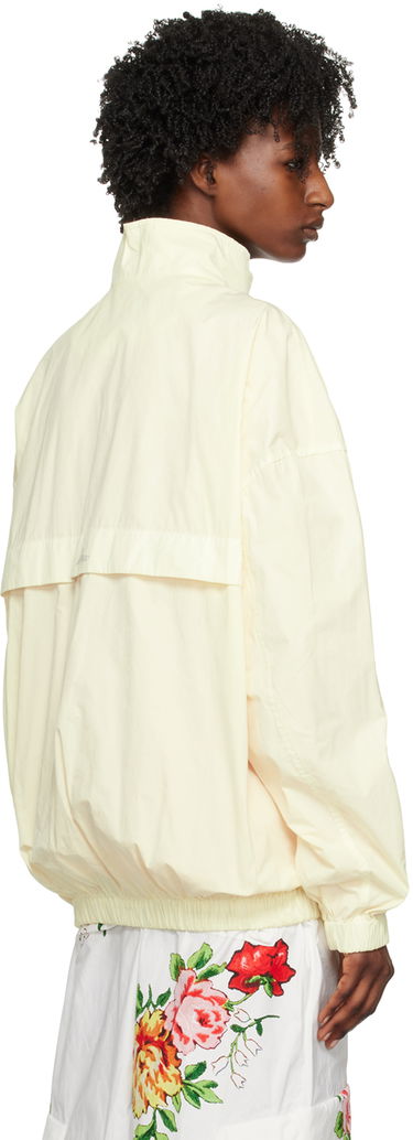 Vindjakke We11done We11done Stand Collar Windbreaker Jacket Gul | WD-JP1-23-256-U-YE, 2