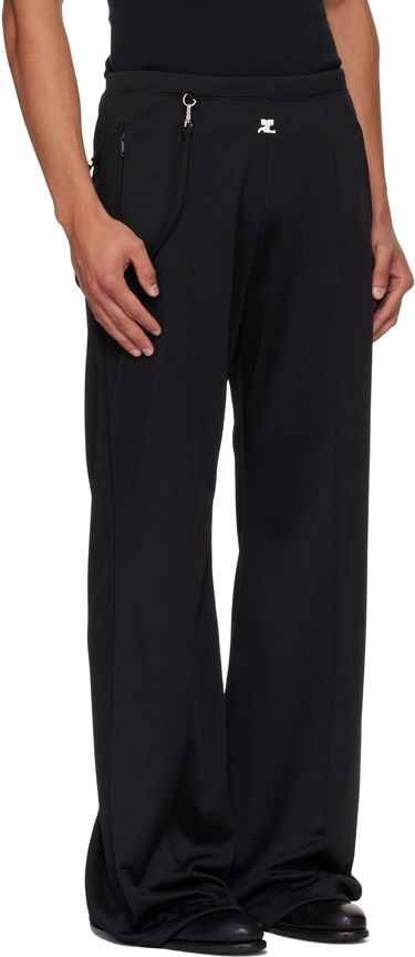 Bukser Courrèges Courrèges Flare Interlock Tracksuit Pants Brun | 325JPA426JS0250, 4
