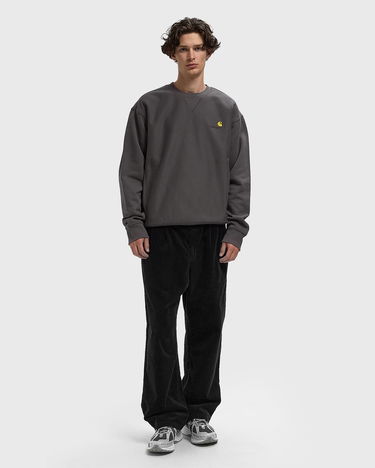 Sweatshirt Carhartt WIP American Script Sweatshirt Grå | I025475-33C.XX, 2
