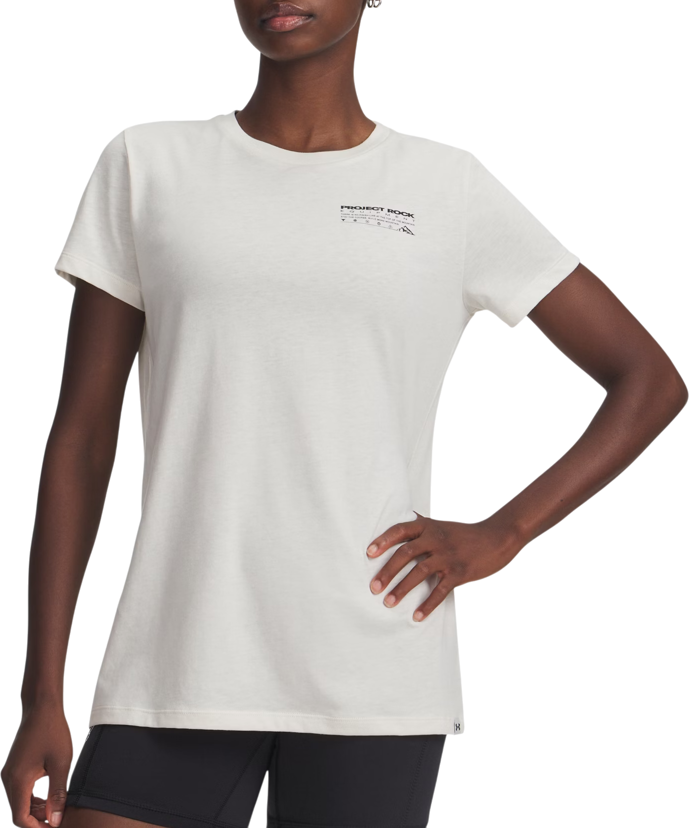 T-shirt Under Armour Project Rock Graphic 2 Short-Sleeve Crew Neck T-Shirt Beige | 6005083-279, 0