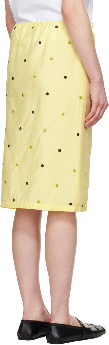 Nederdel KENZO Kenzo Paris 'KENZO Peonies' Embroidered Straight Midi Skirt Gul | FF52JU3029CD, 2