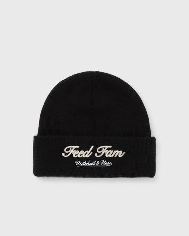 Beanie Mitchell & Ness Munich Game Black Beanie Sort | KTCFINTL1753-MNNBLCK, 0