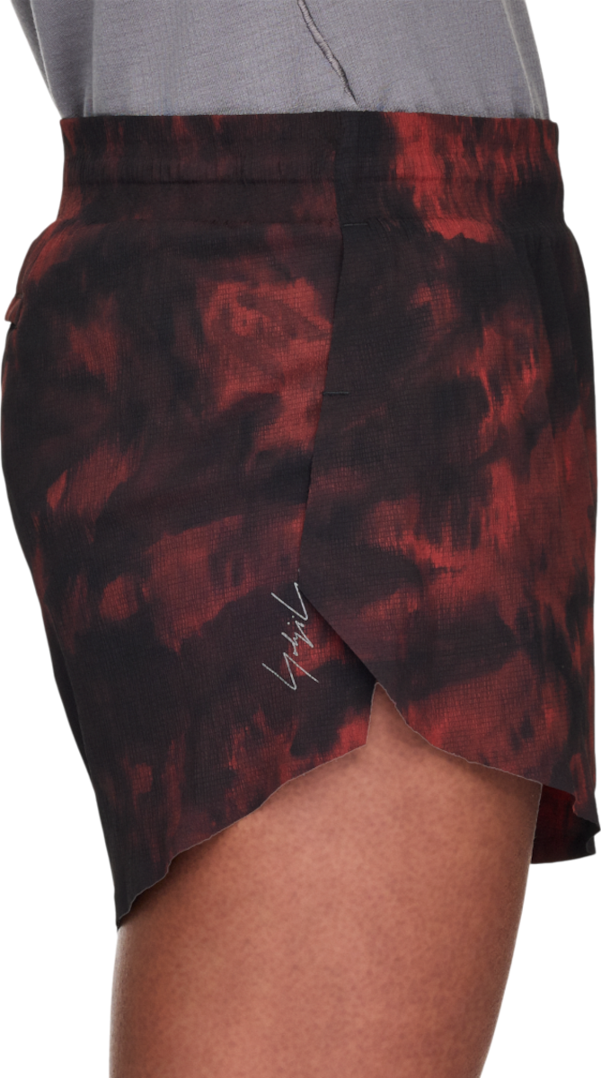 Shorts adidas Originals Y-3 Tie-Dye Running Shorts Rød | ka7127, 1