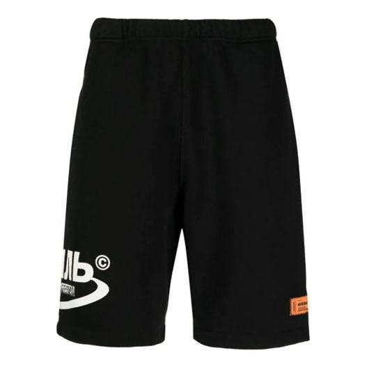 Shorts HERON PRESTON Heron Preston SS21 Logo Shorts Sort | HMCI007R21JER0011001