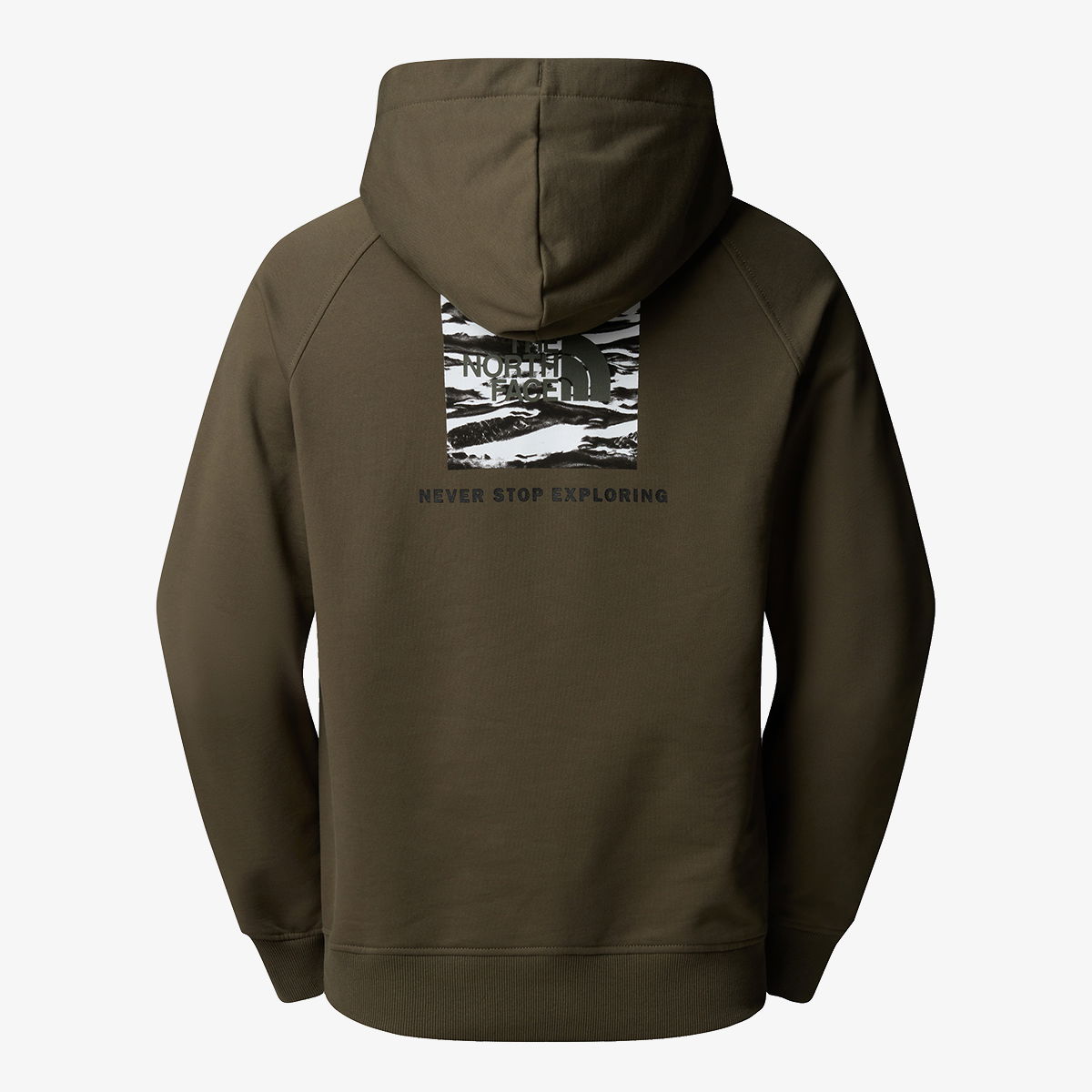 Sweatshirt The North Face BOX NSE EDGE OF LIGHT INFILL RAGLAN Hoodie Grøn | NF0A8E3KFA41, 0