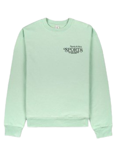 Sweater Sporty & Rich Bardot Sports Crewneck Grøn | CR842TH