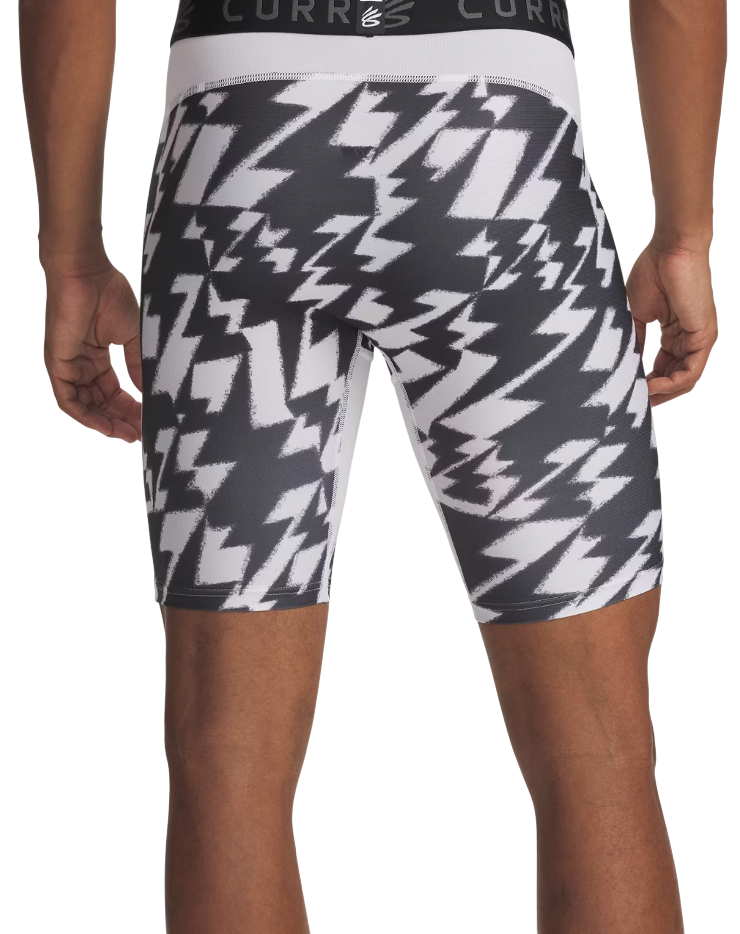 Shorts Under Armour Curry Lightning Bolt Printed Compression Shorts Grå | 1379829-103, 1
