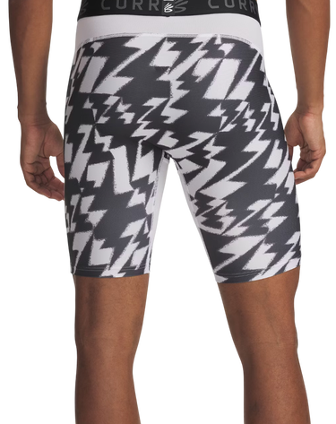 Shorts Under Armour Curry Lightning Bolt Printed Compression Shorts Grå | 1379829-103, 1