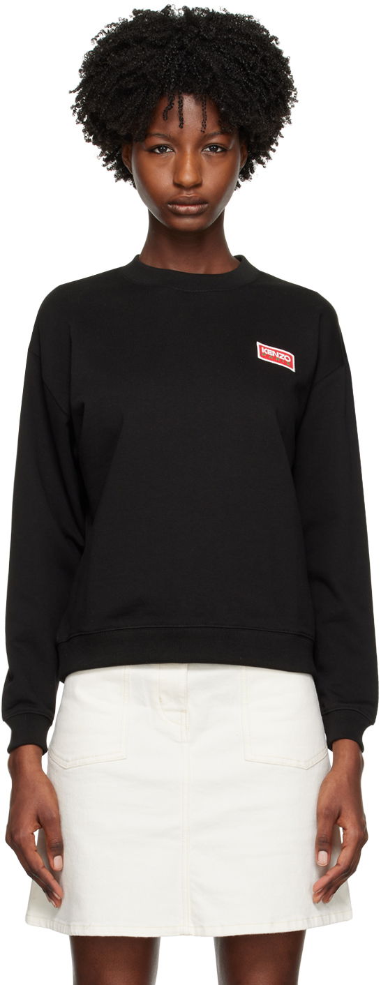 Sweater KENZO Paris Regular Sort | FD62SW0614MF, 0