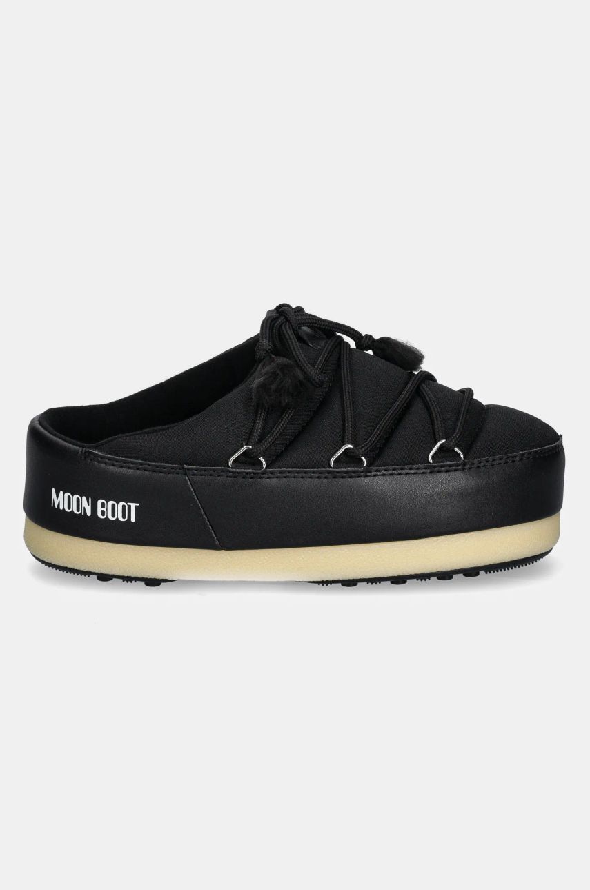 Sneakers og sko Moon Boot Nylon Slippers Sort | 80D1470030.N001, 1