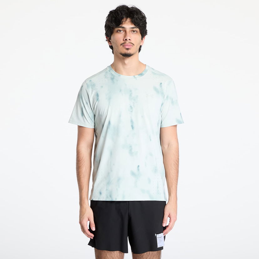 T-shirt Under Armour Launch Elite PRT Short Sleeve Tee Turkis | 1389804-377