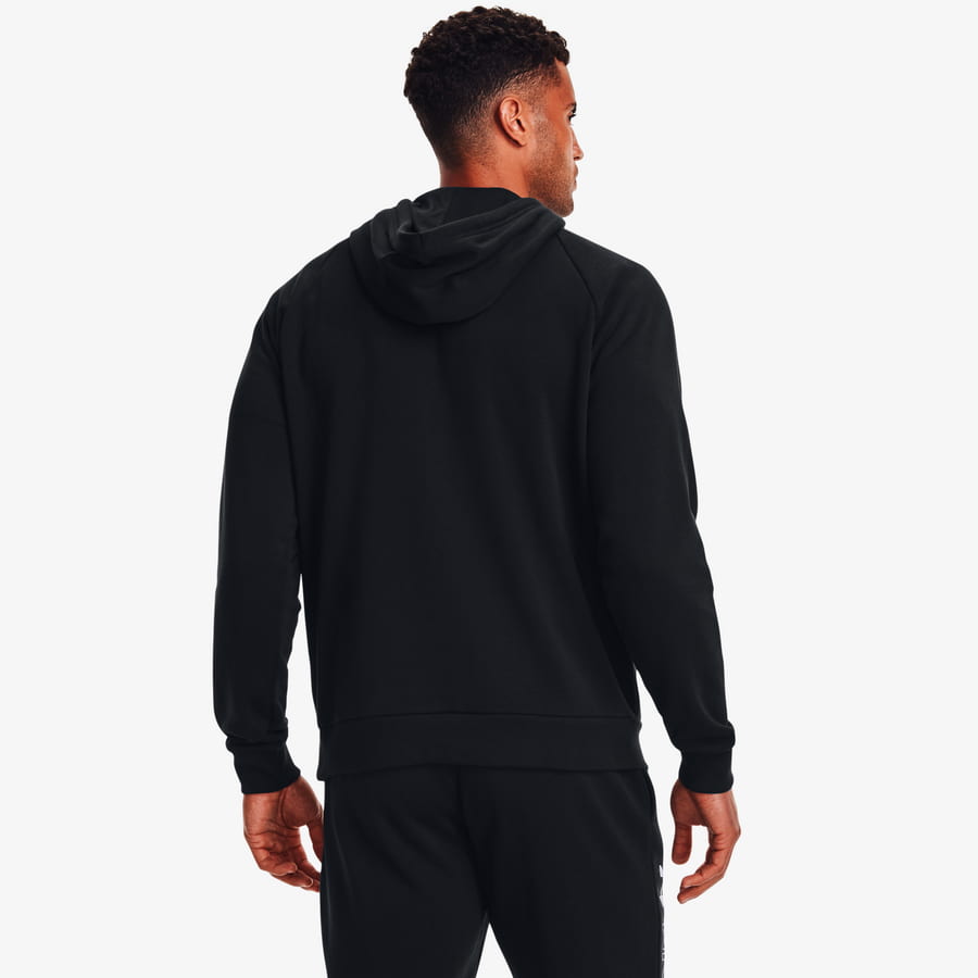 Sweatshirt Under Armour Rival Graphic Hoodie Sort | 1370349-001, 1