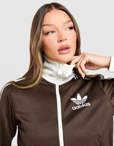Træningsdragt adidas Originals Classic Full-Zip Track Top Brun | KH2338, 3