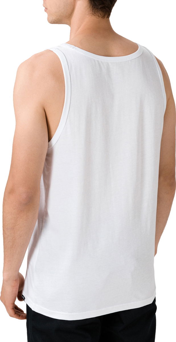 Tanktop Vans Print Box Tank Top Hvid | vn0a31exypu1, 1