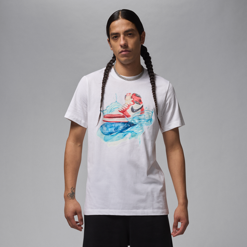 T-shirt Jordan Jordan Flight Essentials AJ1 T-Shirt Hvid | IB3355-100