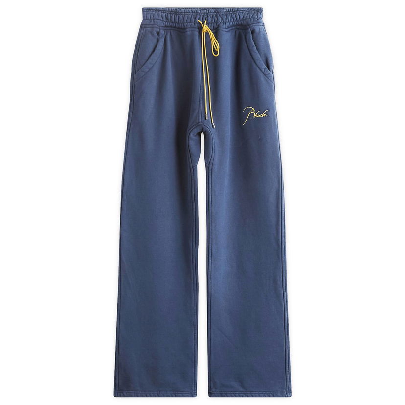 Joggingbukser Rhude Rhude Classique Sweatpants, Size Large Blå | RHPF25PA01012-0043