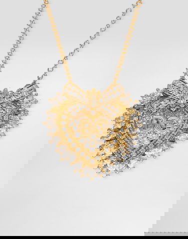 Halskæde Dolce & Gabbana Dolce & Gabbana Devotion 18 Carat Yellow Gold Diamond Heart Pendant Necklace Metalisk | WNND1KWYEDWZOO00, 1