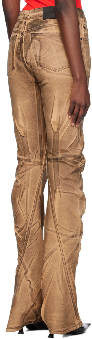 Jeans Ottolinger Ottolinger Exclusive Ruched Jeans Brun | 1701708, 2