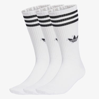 Sokker adidas Performance 3-Stripes High Crew Socks - 3 Pairs Hvid | JV7416, 1
