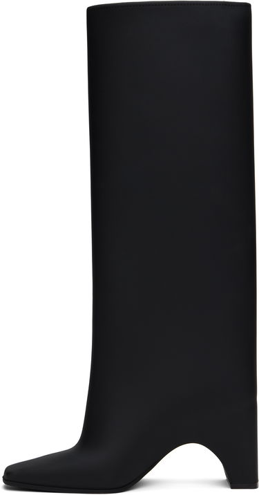 Sneakers og sko Coperni Rubber Bridge Tall Boots Sort | COPSH43F9005, 2