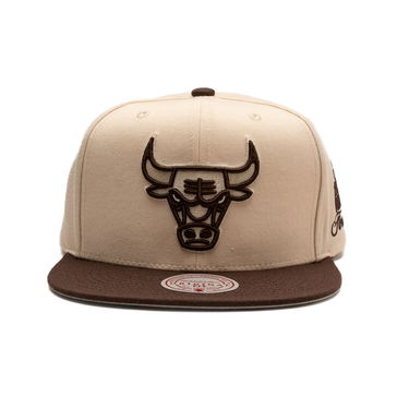 Kasket Mitchell & Ness NBA Fashion Basic 2T Snapback Chicago Bulls One Size Beige | HS12956-CBUCREA, 1